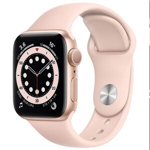 Apple Watch - Pink Gold Case with Pink Sport Band